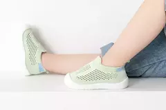 Tênis de malha antiderrapante respirável infantil, sapatos infantis, bebês meninas, meninos, fundo macio, confortável, crianças, casual, 2024 - Wolf Magazine