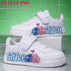 Stitch Tênis de basquete infantil, Tênis infantil, Casual, Esportes, Corrida, Moda, Presente, Menino, Meninas, Estudante na internet
