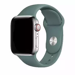Pulseira de Silicone para Apple Watch, Banda 44mm, 40mm, 45mm, 41mm, 42mm, 38mm, 44mm, 45mm, Bracelet iWatch Series 7 SE, 3, 4, 5, 6, 8 Ultra 49mm - loja online