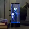 Color Changing Jellyfish Lamp, USB Battery Powered Table Night Light, Presente das Crianças, Home Bedroom Decor, Presentes de Aniversário, Meninos e Meninas