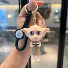 Harry potter chaveiro pingente figura bonito mágico pvc saco boneca potter ron weasley pingente casal carro chaveiro criança aniversário gif - loja online