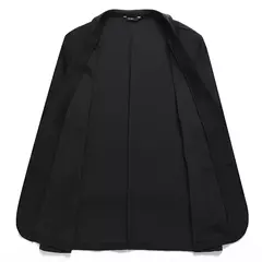 Blazer de seda gelo masculino, plus size, leve, casual, desgaste de negócios, tamanho grande, verão, primavera, 7XL, 8XL - Wolf Magazine