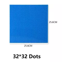 Placas de base clássicas de dupla face, placas de blocos 32x32 16x16 16x32 pontos, faça você mesmo, cena simulada, bloco de construção, brinquedo base - comprar online