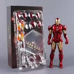 ZD Brinquedos Homem de Ferro Série Filme Action Figure, Movable Joint, Mark Dolls, MK1, MK2, MK3, MK4, MK5, MK6, MK7, MK42, MK43, MK50, 7 em - Wolf Magazine