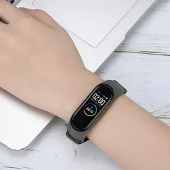 Correia de nylon para Xiaomi Mi Band, pulseira esportiva confortável, pulseira para Mi Band 7, 6, 5, 4, 3 - loja online