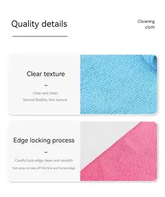 Toalhas de limpeza espessadas para cozinha, Microfibra reutilizável, Toalhas de limpeza multiuso, Ferramentas domésticas, Panos limpos, 4 cores, 4 pcs - comprar online