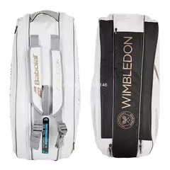 Babolat-Wimbledon Raquetes de Tênis para Homens e Mulheres, Mochila Desportiva, Compartimento Independente de Sapato, Possui Até 6, Original - loja online
