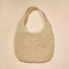 Gusure casual palha sacos de ombro das mulheres de vime tecido senhoras bolsas artesanais praia verão grandes totes saco bohemia - comprar online
