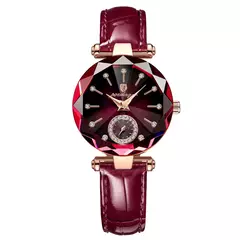 POEDAGAR-Relógio feminino impermeável em aço inoxidável, elegante relógio de pulso para senhoras, vestido luxuoso, relógios quartzo diamante