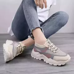 2025 tênis feminino plataforma sapatos planos mulher sapatos verdes formadores casuais senhoras tênis grossos sapatos femininos - Wolf Magazine