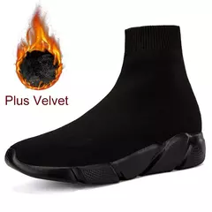 MWY Confortável High Top Sneakers, Meias masculinas tênis de corrida, Kids Wal na internet