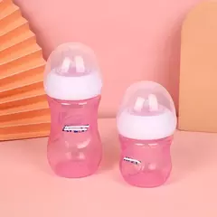 Garrafa de bebê anti-inchaço, Material PP de grau alimentício do bebê, Mamilo de silicone de leite materno, BPA Free, 150ml, 250ml - Wolf Magazine
