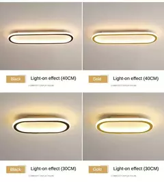 Imagem do Modern Nordic LED teto lustre, Luzes de teto simples, Sala de estar, Sala de jan