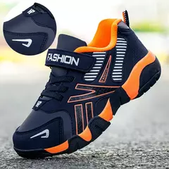 Tênis de couro infantil, sapatos de meninos, casual, tênis, corrida, escola, esportes, crianças, meninos, moda, sapatos de caminhada, 7-12 anos - comprar online