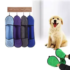 Imagem do Toalha para animais de estimação, secagem rápida, roupão de banho para cães, fibra macia, absorvente, toalha de banho para gatos, conveniente, limpeza de animais de estimação, acessórios para animais de estimação