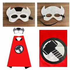 Capas de cosplay de super-heróis para meninos e meninas capitão américa hulk spiderman fantasia capas presente de festa de aniversário de halloween na internet