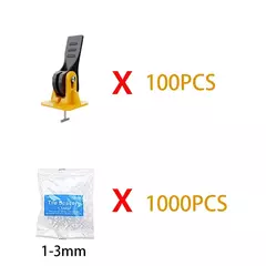 1200 pçs sistema de nivelamento telha para piso parede telha espaçador telha sistema nivelador mão ferramenta construção peças conjunto - Wolf Magazine