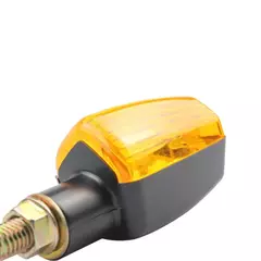 Imagem do 4 pçs universal motocicleta blub turn signal lâmpada indicadores de giro luz pisca sinal âmbar bicicleta acessórios da motocicleta 12v