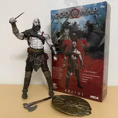 Figura de ação NECA God of War, Fantasma de Sparta Kratos em Ares Armadura com Lâminas, Boneca Articular Móvel, Modelo de Brinquedos, Presente - Wolf Magazine
