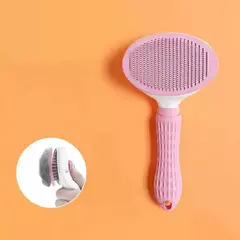 Escova de cabelo para cães de estimação, pente para cuidados e gatos, escova de aço inoxidável para cabelos longos, limpeza de cães, animais de estimação, acessórios para cães - comprar online