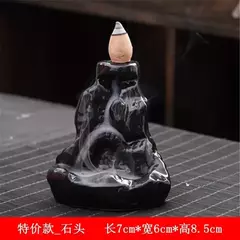 Titular De Fragrância De Queimador De Incenso De Cerâmica, Torre De Folha, Incensário De Refluxo, Aromaterapia Criativa, Vara De Refluxo De Fumaça - loja online