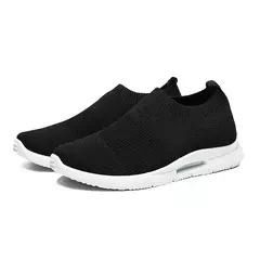Tênis leves para mulheres, tênis respiráveis, tênis de corrida, mocassins casuais, sapatos para momentos casuais, tênis de meia unissex