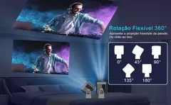 Salange-P28B Suporte 4K Projetor, Android 11, WiFi 6, BT5.0, Smart TV, 720P, Cinema, Filme ao ar livre, Foco Eletrônico, Excelente Som - loja online