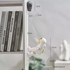 Estátua de Astronauta Clássica, Parede, Decoração Pendurada, Geladeira, Escritório, Casa, Sala de estar, Decoração Estética