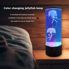 Imagem do Color Changing Jellyfish Lamp, USB Battery Powered Table Night Light, Presente das Crianças, Home Bedroom Decor, Presentes de Aniversário, Meninos e Meninas