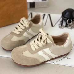 Casual confortável leve moda sapatos esportivos femininos verão 2025 nova chegada sapatos de salto plano designer - comprar online