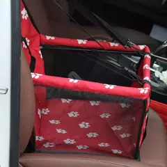 Bolsa de assento para transportar carros de cachorro, cesta à prova d'água, rede dobrável, bolsa para transportar animais de estimação, para cães pequenos, gatos, malha de segurança para viagem - comprar online