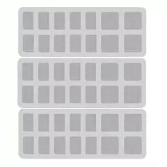 Imagem do Tampas De Dreno De Chuveiro Descartáveis, Captores De Cabelo Para Chuveiro, Adesivos De Malha De Filtro, Filtro De Pia De Assoalho, Acessórios Do Banheiro