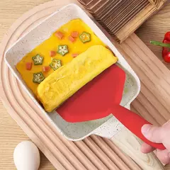 Antiaderente Tamagoyaki Pan, Omelete Japonesa Egg Pan, Pan retangular do rolo de ovo, alça anti escaldante destacável para todo o fogão - comprar online