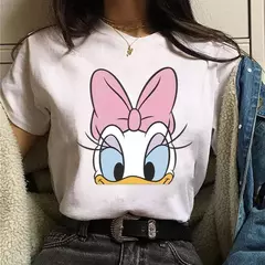 Moda mickey minnie mouse disney camiseta roupas femininas verão manga curta topos casuais camiseta kawaii - Wolf Magazine