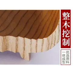 Tigelas De Madeira Japonesas para Crianças e Bebê, Pequenas Tigelas De Sopa Sólida, Madeira De Jujuba, Tigelas De Salada, Louça Doméstica Retro