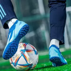 Botas de Futebol Indoor para Homem, Sapatos de Futebol, Chuteiras Infantis, Tênis, Campo, Ultraleve, Indoor, Sociedade, Treinamento, TF, FG