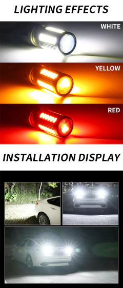 Luz de sinalização LED para carro, lâmpada DRL, 1156, BA15S, P21W, 1157, BAU15S, PY21W, P21, 5W, BAY15D, caminhão, ATV, Canbus, 5630SMD, 12V, 24V, PCes 2 - loja online