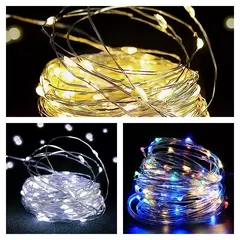 USB Fairy LED Lights para decoração, guirlanda de casamento, luz de festa, ornamentos de natal, sala de estar, ano novo - Wolf Magazine