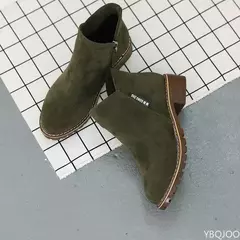 Botas femininas de sola grossa, botas de neve confortáveis, sapatos femininos de plataforma plus size, moda, 2022 - comprar online