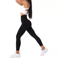 Imagem do NVGTN Sólida Sem Costura Leggings Mulheres Soft Workout Tights Fitness Outfits Yoga Calças Alta Waisted Gym Wear Spandex Leggings