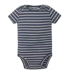 Bodysuits de mangas curtas para bebês meninos e meninas, 100% algodão, macacão recém-nascido, roupas infantis, 6-24 meses, 5 pçs/lote - Wolf Magazine