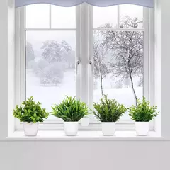 Decorações De Plantas Em Vaso De Falso, Prateleiras Artificiais, Casa, Sala, Jardim, Escritório, Casamento, Quarto, Banheiro, Cena Acessórios - Wolf Magazine