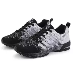 Tênis de corrida antiderrapante respirável unissex, tênis leves, caminhada, corrida, academia, mulheres, homens, esportes, casual, mocassins, unissex, moda