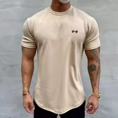 Camiseta de manga curta musculação masculina, Ginásio Camiseta, Algodão Fitness, Tees de treinamento, T-shirt do músculo, Roupa masculina, Moda verão, 2022 - comprar online
