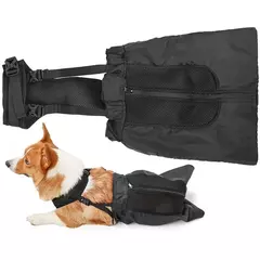 Saco de arrasto saco de arrasto saco de transporte de recuperação cadeira de rodas ajustável proteção volta perna saco de arrasto para proprietários de animais de estimação cães feridos - loja online
