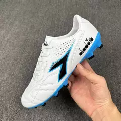 Sapatos de futebol profissional FG Long Nail Low Top, tênis antiderrapante para homens, resistente ao desgaste, relva artificial, frisbee na internet