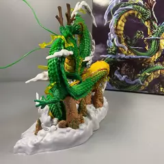 Dragon Ball Figura Anime, Shenron Goku e Shenron, Modelo Estatueta, PVC Estátua, Boneca Coleção, Quarto Toy Presentes, 24cm - comprar online