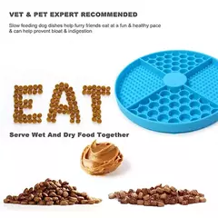 Suprimentos para animais de estimação silicone lambendo esteira gato alimentador lento com ventosa almofada de alimentação lenta cão lambendo almofada utensílios de alívio de ansiedade