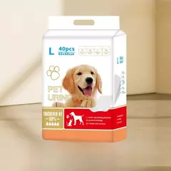 Fraldas grossas de alta absorção para cães, 100/50/40/25 peças, descartáveis, treinamento de cachorros, almofadas de xixi, superfície de secagem rápida, almofada limpa - Wolf Magazine