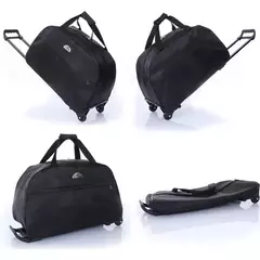 Sacos impermeáveis de viagem com rodas para homens e mulheres, bolsa trolley, bagagem de viagem curta, bolsa de negócios, mala trolly, moda - comprar online
